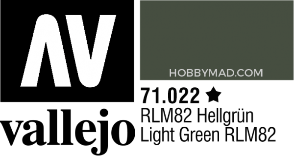 71022 Model Air - Light Green RLM82 17ml