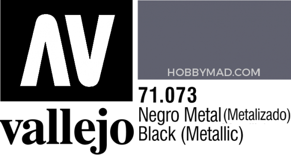 71073 Model Air - Black Metallic 17ml