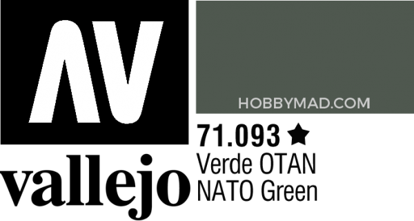 71093 Model Air - NATO Green 17ml