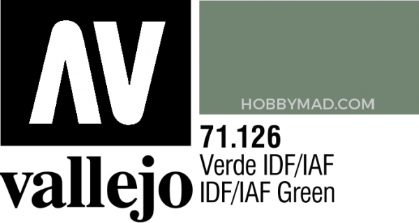71126 Model Air - IDF Green 17ml