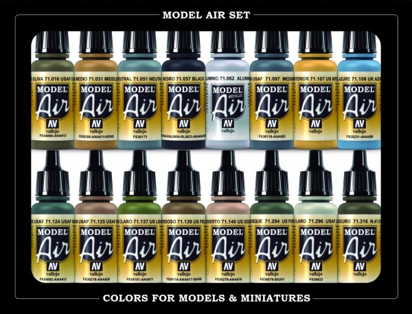 71185 Model Air Set - WWII Usaf Aircraft (16)