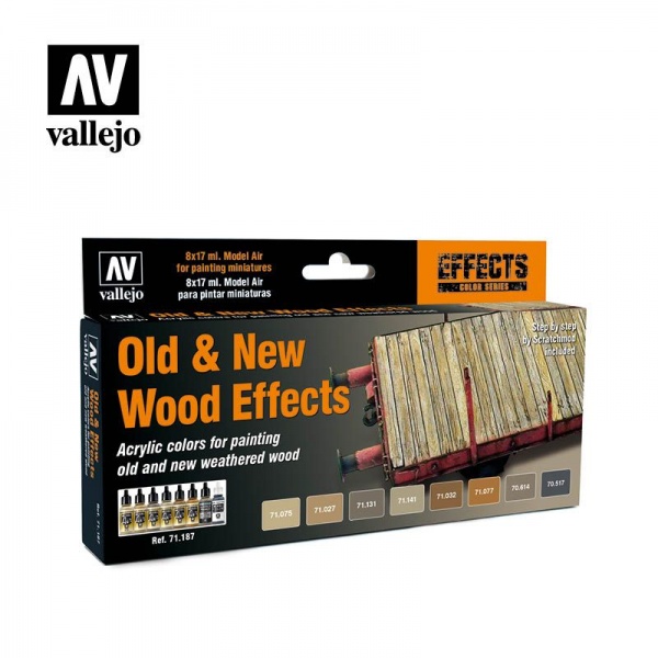 71187 Model Air Set - Old and New Wood Effects (8)