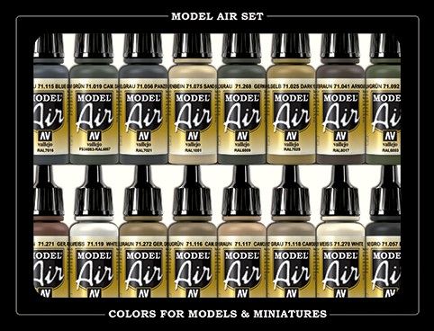 71208 Model Air Set - German WWII Europe & Africa (16)
