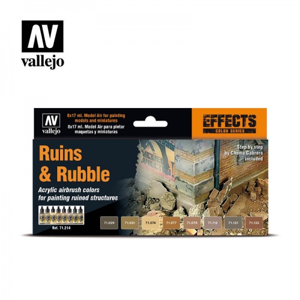 71214 Model Air Set - Ruins and Rubble (8)