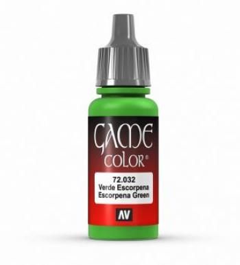 72032 Game Colour - Escorpena Green 17ml