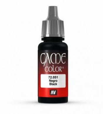 72051 Game Colour - Black 17ml