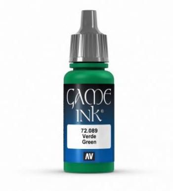 72089 Game Colour - Green Ink 17ml