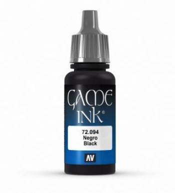 72094 Game Colour - Black Ink 17ml