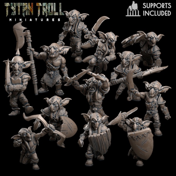 TTM Goblin Raiders, 28mm
