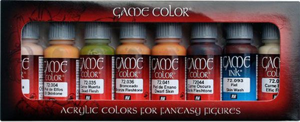 72295 Game Colour Set - Skin Tones (8)