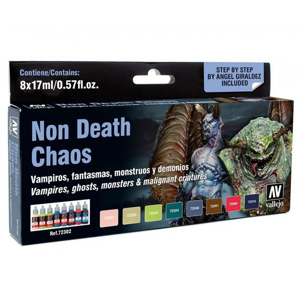 72302 Game Colour Set - Non Death Chaos by Angel Giraldez (8x17ml)