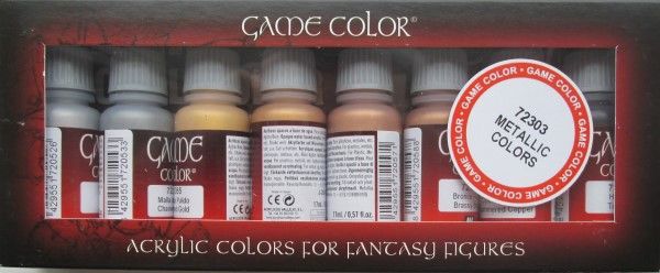 72303 Game Colour Set - Metallic Colors (8)
