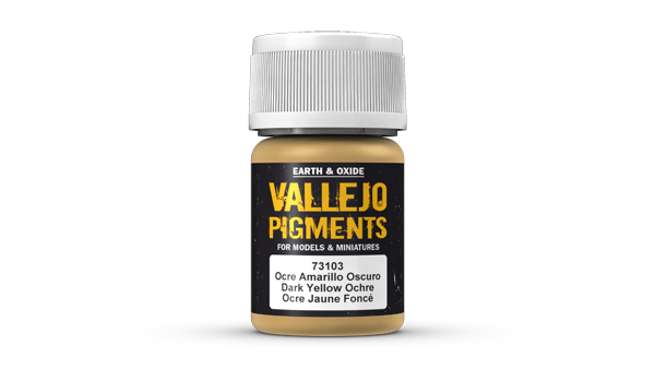 73103 Pigments - Dark Yellow Ochre 35ml