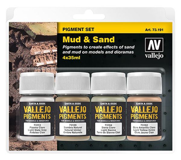 73191 Pigments Set - Mud & Sand