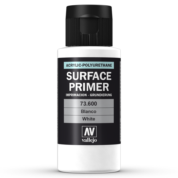 73600 Vallejo Surface Primer - White, 60ml