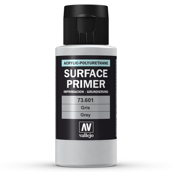 73601 Vallejo Surface Primer - Grey, 60ml