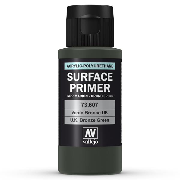 73607 Vallejo Surface Primer - U.K. Bronze Green, 60ml