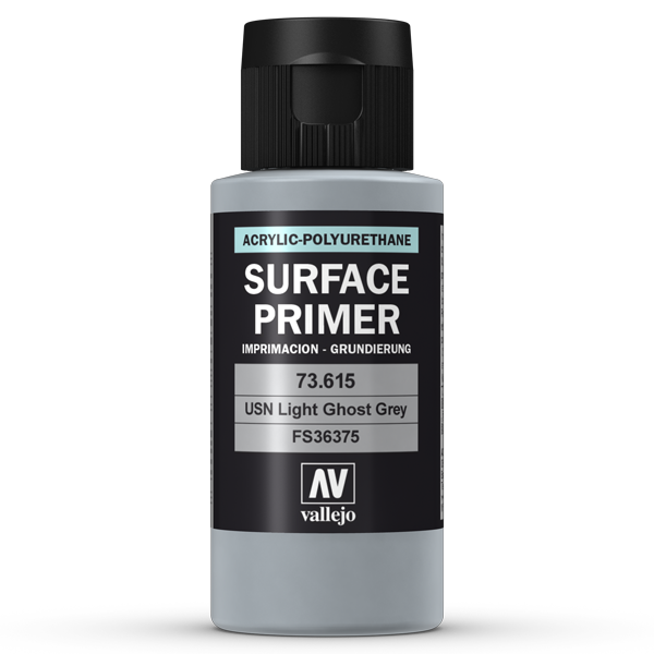 73615 Vallejo Surface Primer - USN Light Ghost Grey, 60ml