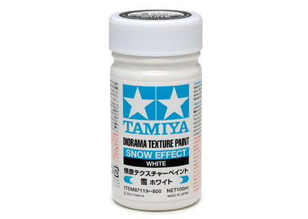 TAMIYA DIORAMA TEXTURE PAINT - SNOW EFFECT, 100ML