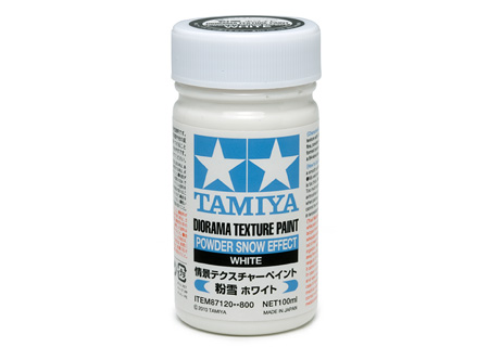 TAMIYA DIORAMA TEXTURE PAINT - POWDER SNOW EFFECT, 100ML
