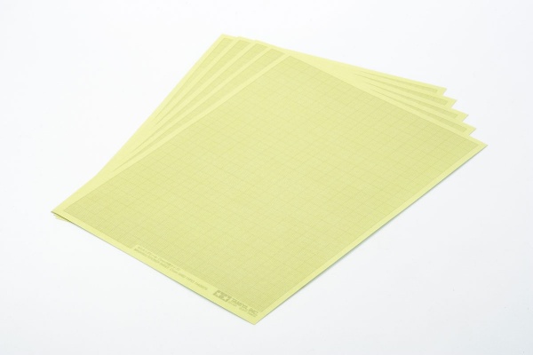 TAMIYA MASKING SHEET 1MM GRID, 5x