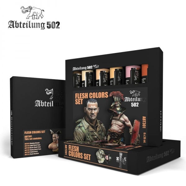 FLESH COLOURS SET