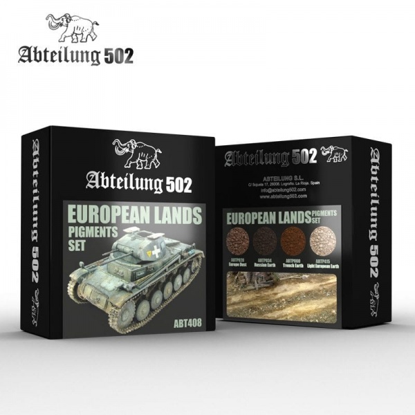 EUROPEAN LANDS PIGMENTS SETS