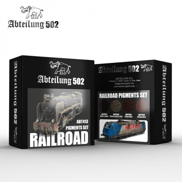 RAILROAD PIGMENTS SET