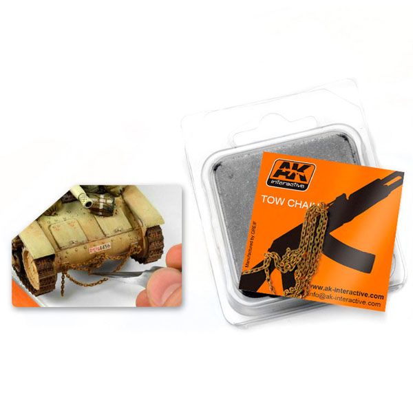 AK RUSTY TOW CHAIN, MEDIUM