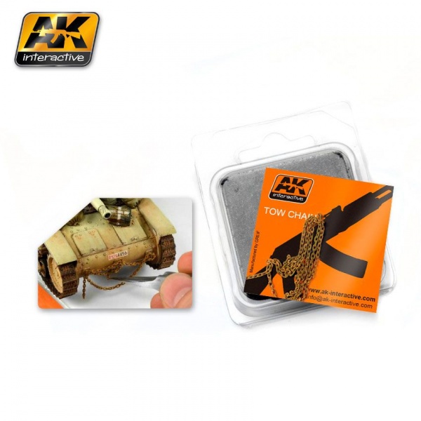 AK RUSTY TOW CHAIN, SMALL