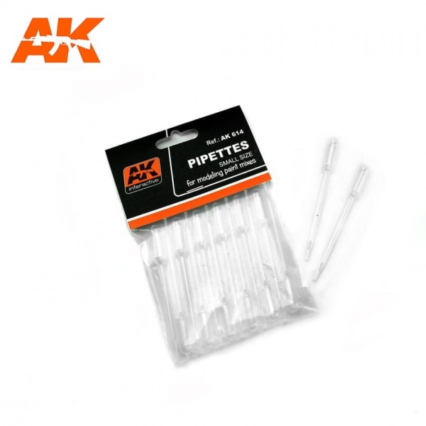 SMALL PIPETTES, 12 UNITS