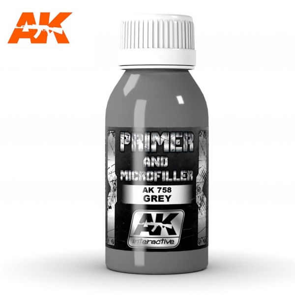 GREY PRIMER AND MICROFILLER, 100ML