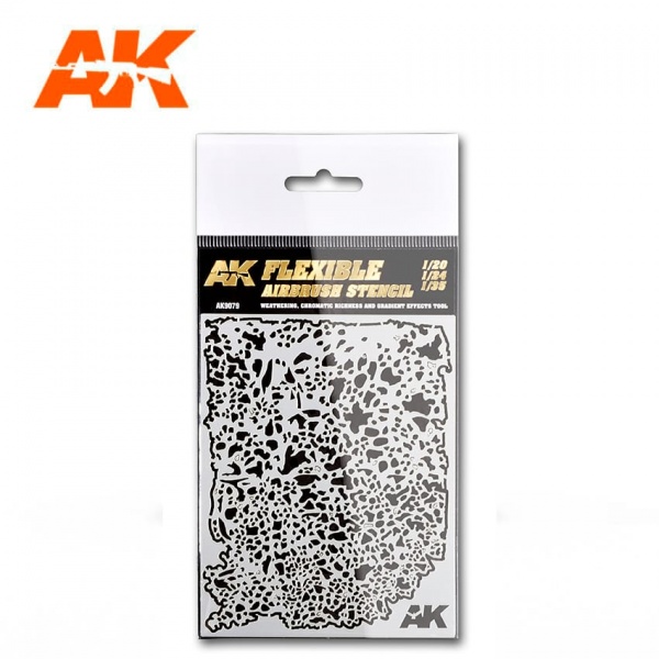 FLEXIBLE AIRBRUSH STENCIL 1/20  1/24  1/35