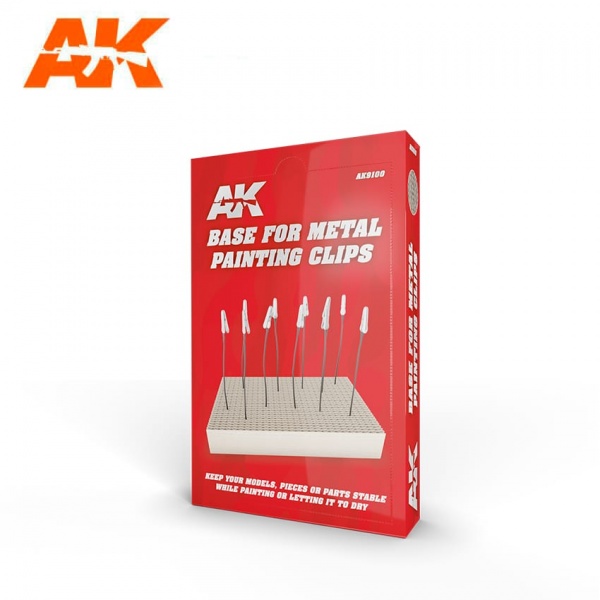 BASE FOR METAL PAINTING CLIPS