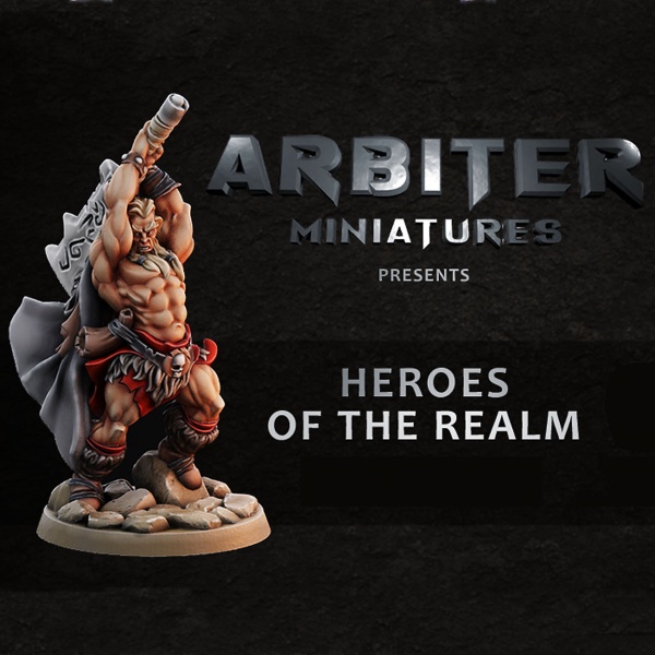 Heroes of the Realm, ARB3, A-E, 28mm Fantasy Resin Miniatures