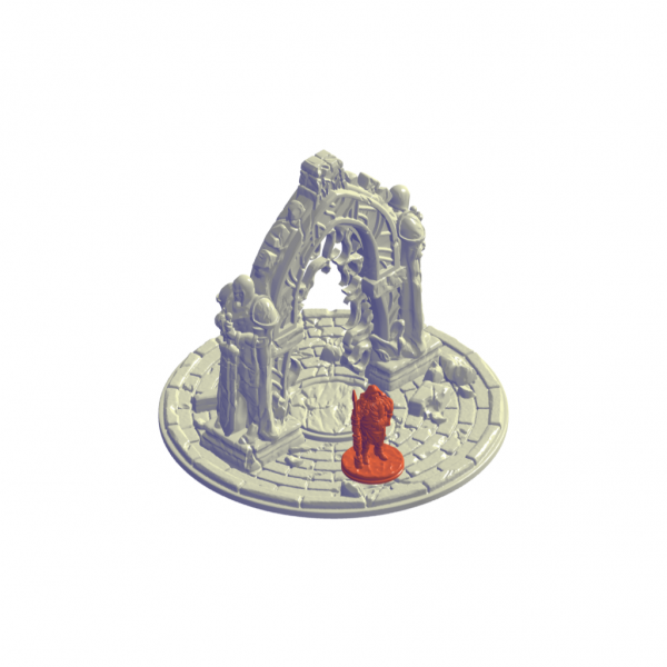 Ancient Portal, EC3D, 28mm Scale