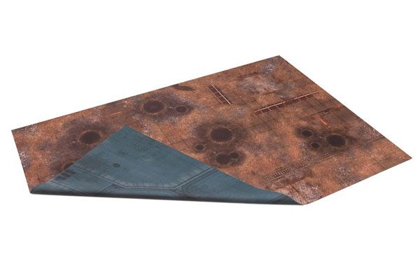 G-Mat: Double Sided - Fallout Zone & Imperial Base, 6'x4'