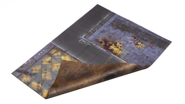 G-Mat: Double Sided - Quarantine Zone & Fallout Zone, 22'''x 30''