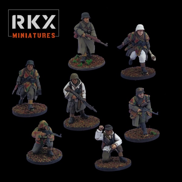 German Volksgrenadier Squad, 28mm Scale