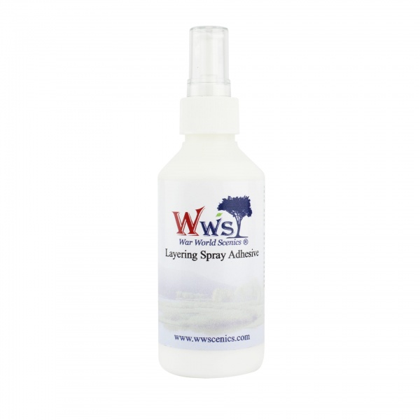 WWS Static Grass Layering Spray Adhesive, 250ml