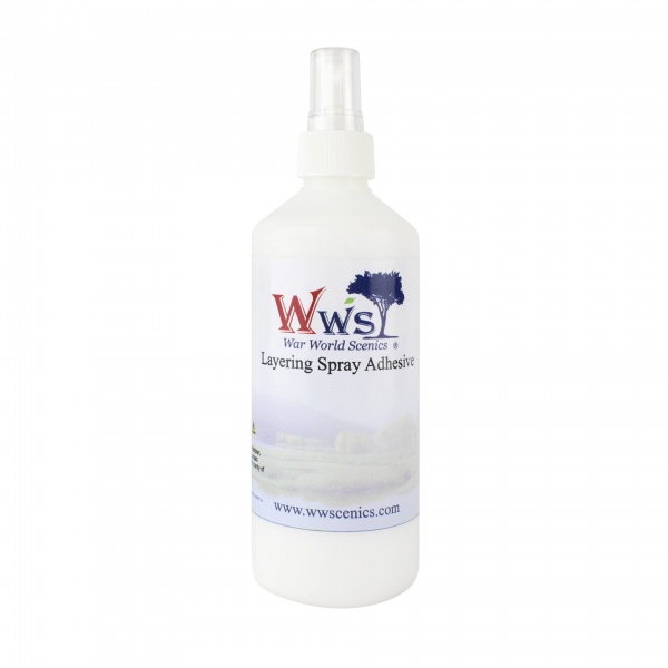 WWS Static Grass Layering Spray Adhesive, 500ml