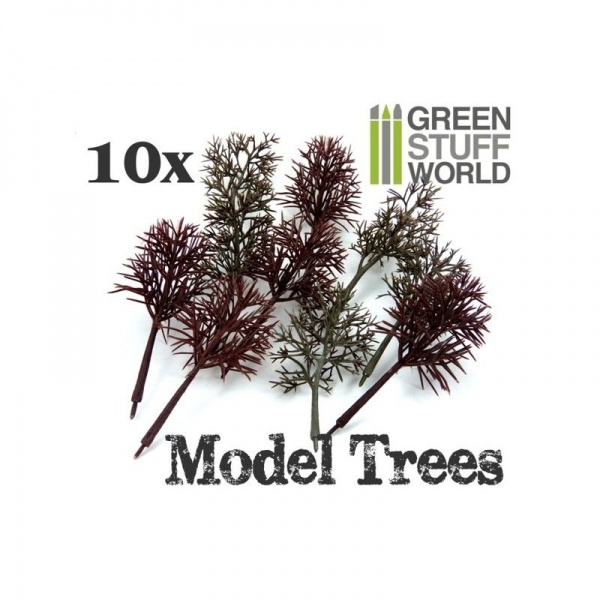 Model Tree Trunks, Pack of 10
