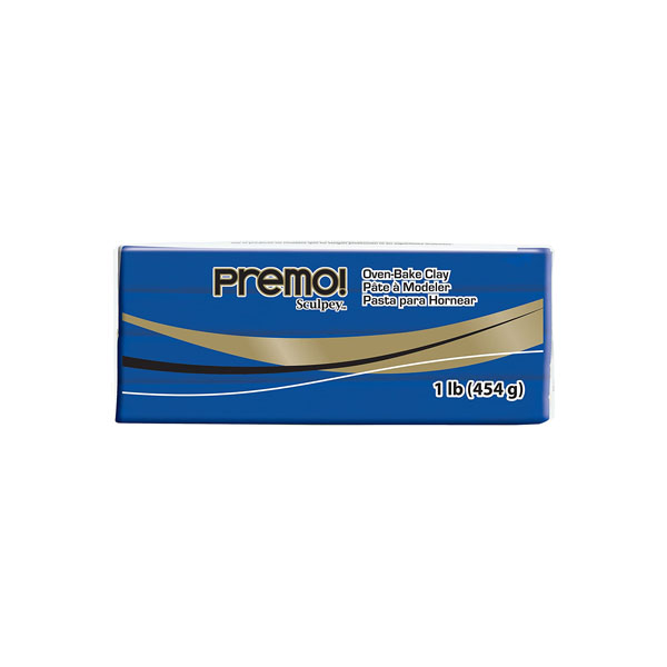 Premo Sculpey Ultramarine Blue Hue, LARGE BLOCK 454g