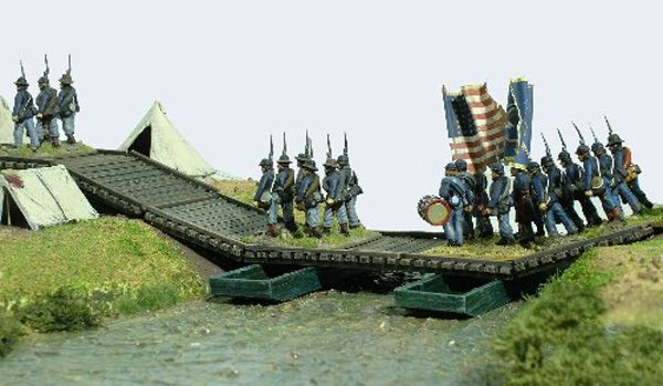 PONTOON BRIDGE, 28MM SCALE