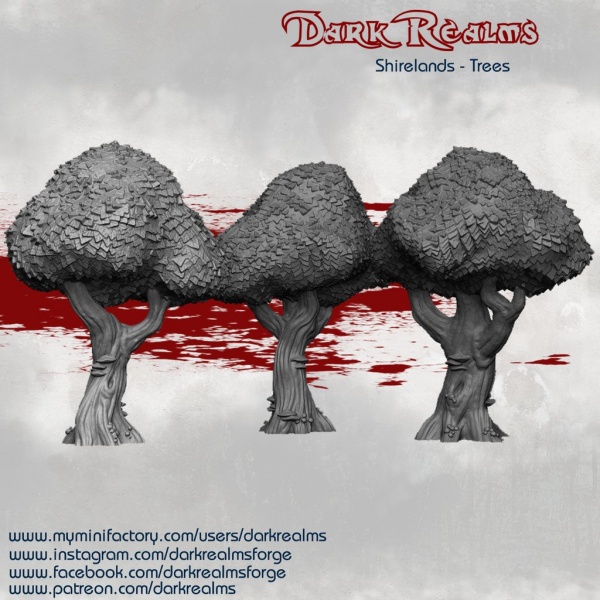 Fantasy Tree Collection, 160mm, Suitable for 28mm gaming