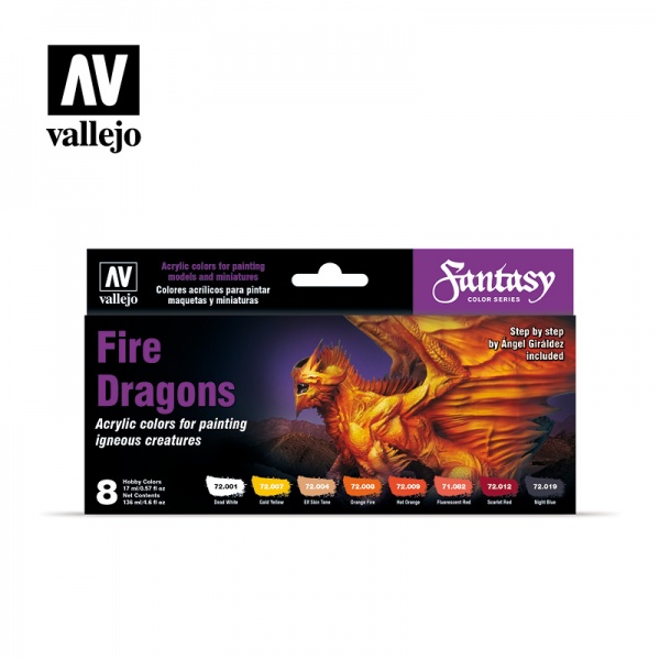 72312 Fantasy Colour Set - Fire Dragons