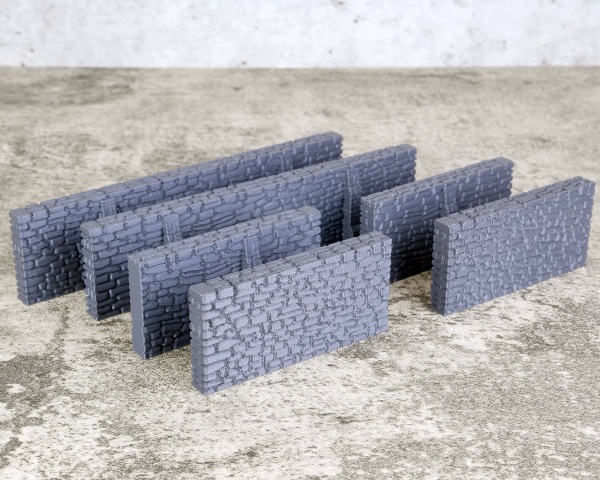 Walls, Normandy, Suitable for 28mm wargaming