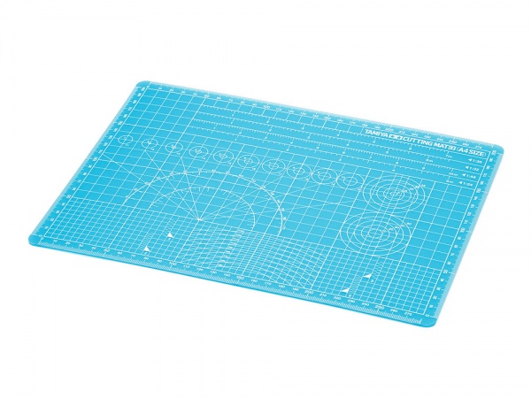 TAMIYA CUTTING MAT, A4, BLUE