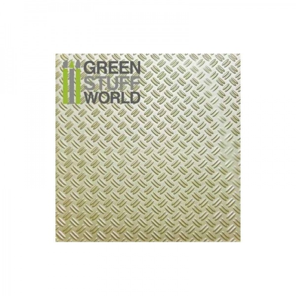 ABS Plasticard A4 - DOUBLE DIAMOND Texture Sheet
