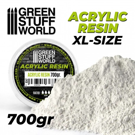 Acrylic Resin, XL Size, 700g